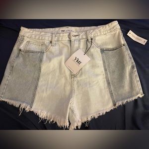 YMI High-Rise Jean Shorts